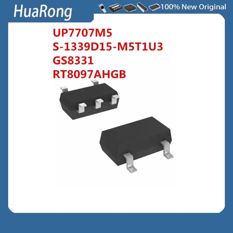 10PCS/LOT  UP7707M5   UP7707   S2-00    S-1339D15-M5T1U3  GS8331  RT8097AHGB      SOT23-5