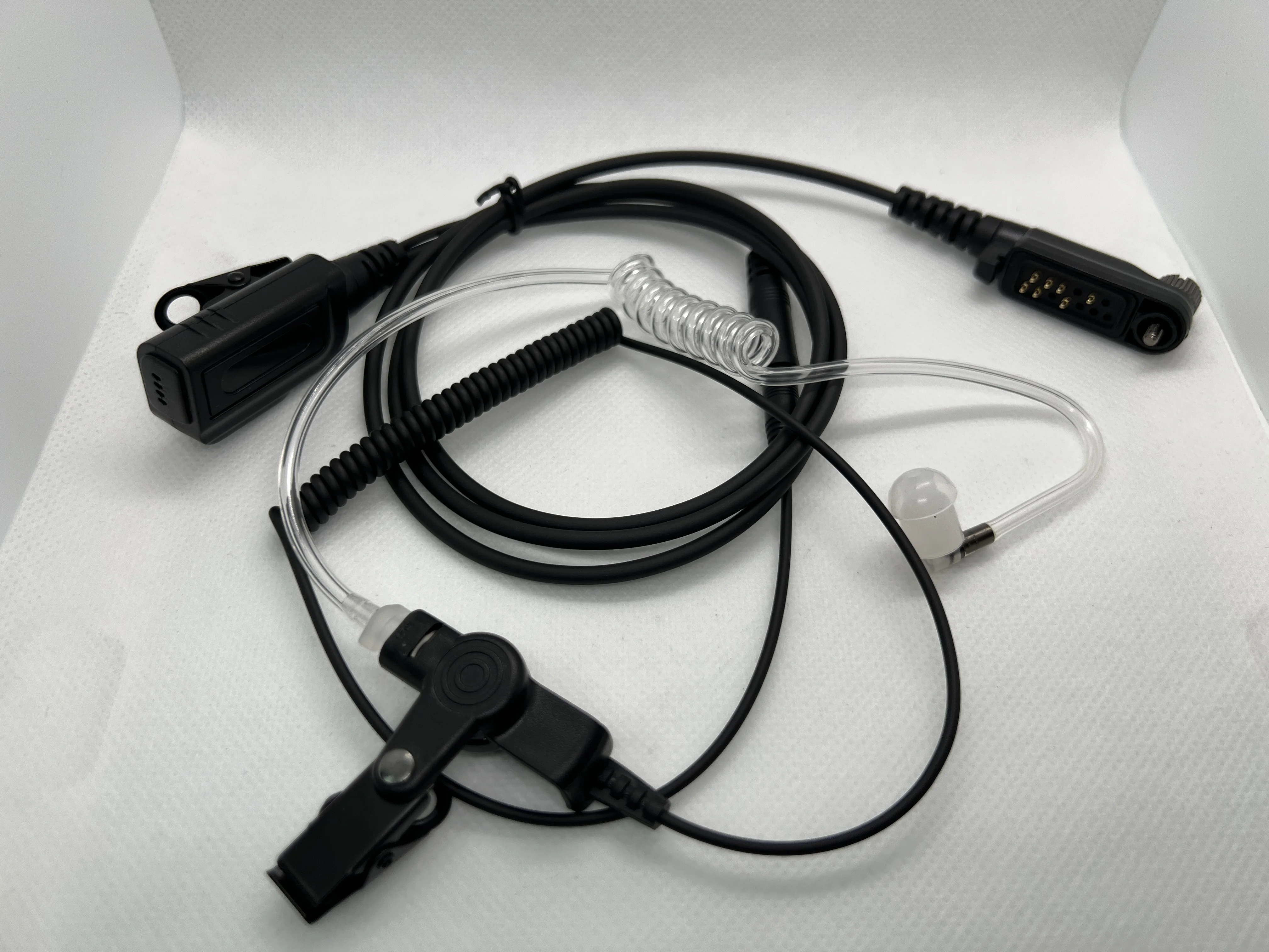 Covert Acoustic Air Tube Earpiece Headset PTT Mic for Hytera HP780 HP700 X1 X1P PD600 PD680 HP680 HP560 HP500 Radio