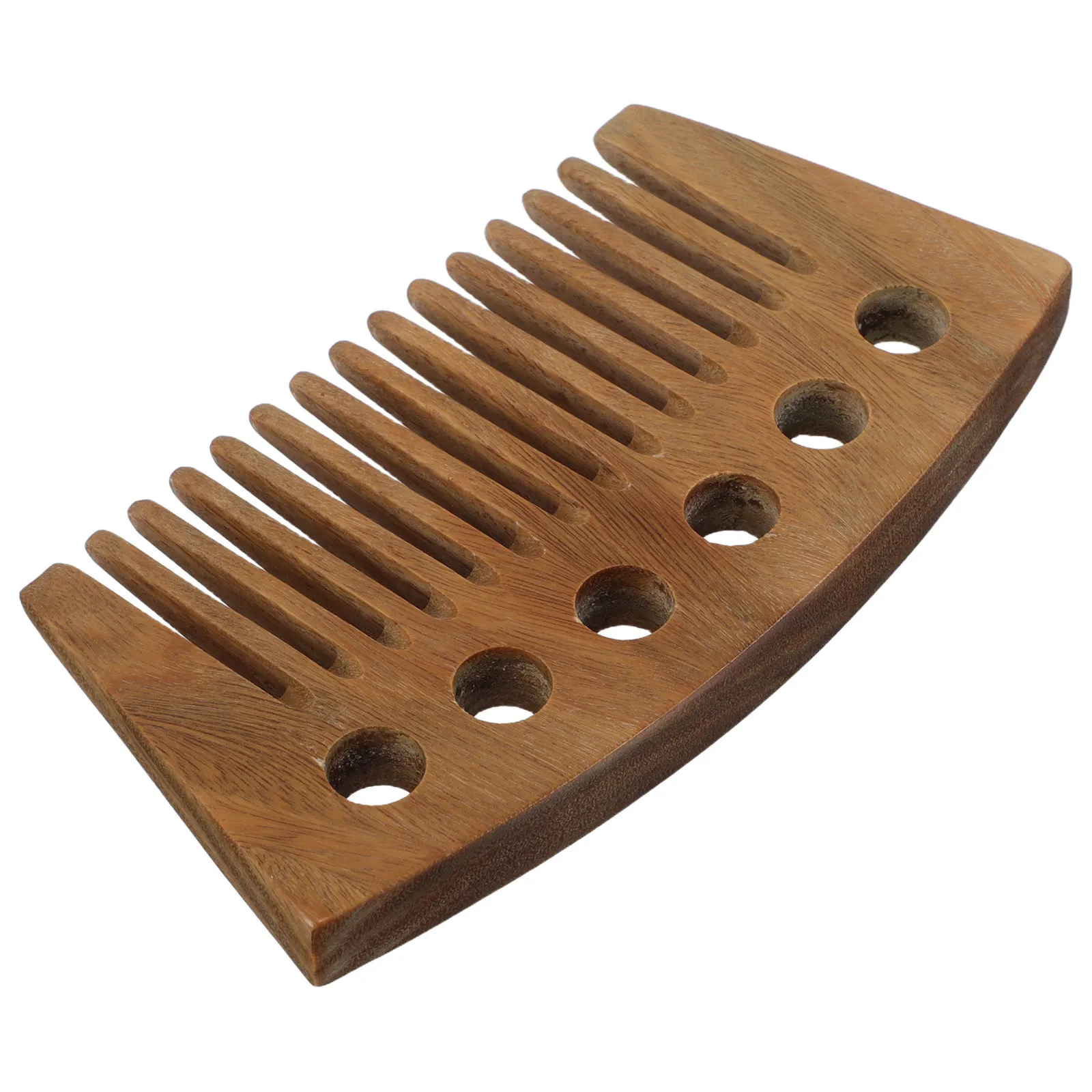 Sandalwood Wide Tooth Comb Anti Static for Curly Hair Wooden Hair Massage Comb for Men and Women Natural Grain Aromatic