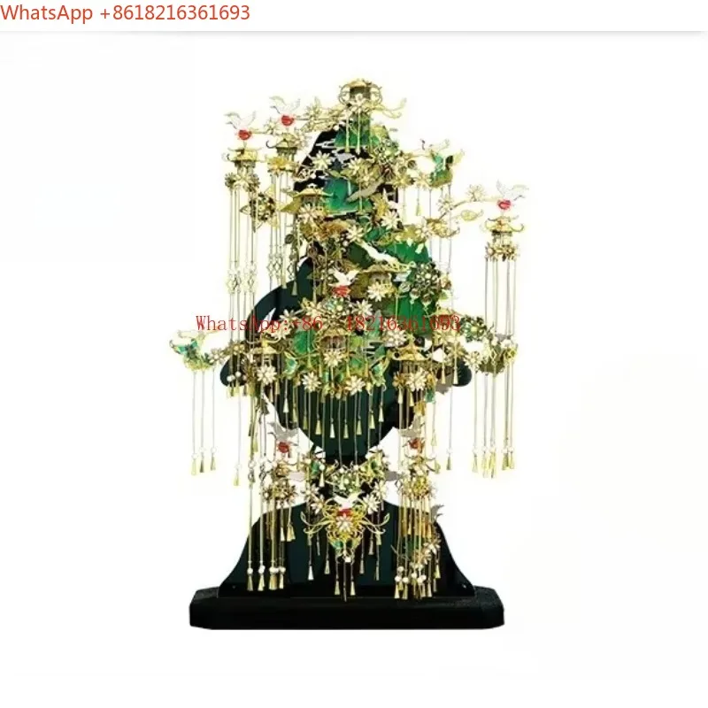 New Arriva NEW Headgear Metal Assembly Model 3D Three-dimensional DIY Handmade Material Package