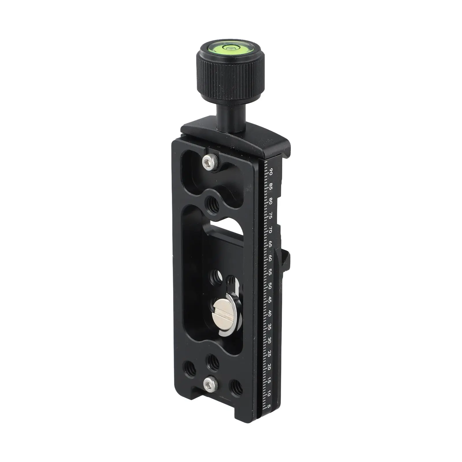 Photography Setup 100mm Camera Rail Slide Aluminum Slider Anti-Slip Screws Length Adjustable Lightweight Clamp