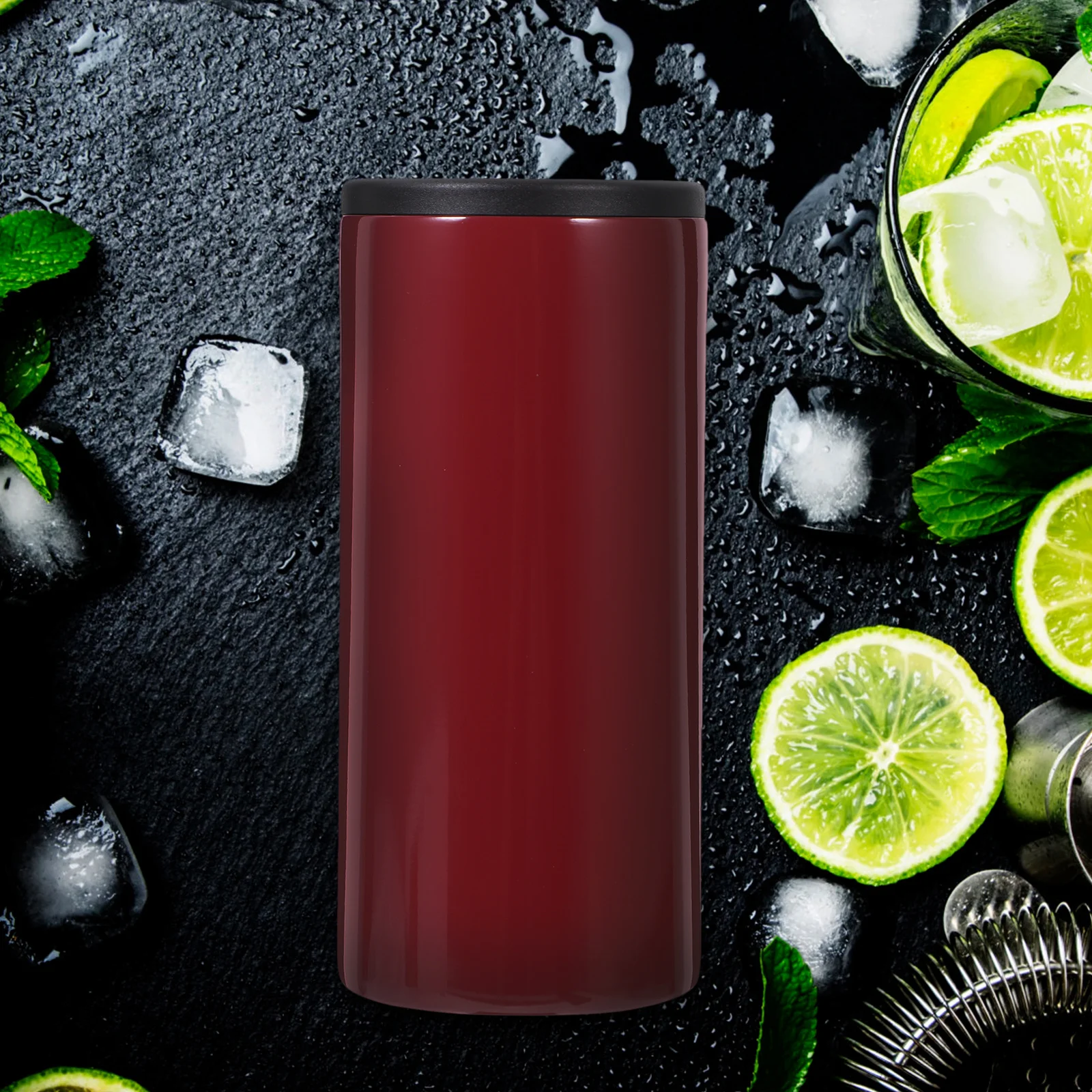 

1Pcs Beer Bottle Cover Stainless Steel Insulated Vacuum Can Holder Cold Heat Keeper Outdoor Bottle Protector