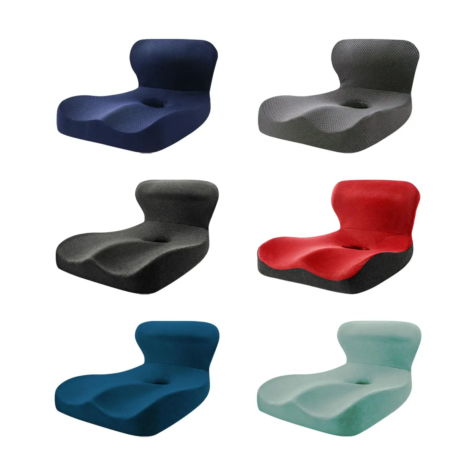 

Seat Cushion Office Chair Cushion Backrest Premium Multifunction Hip Pad Sitting