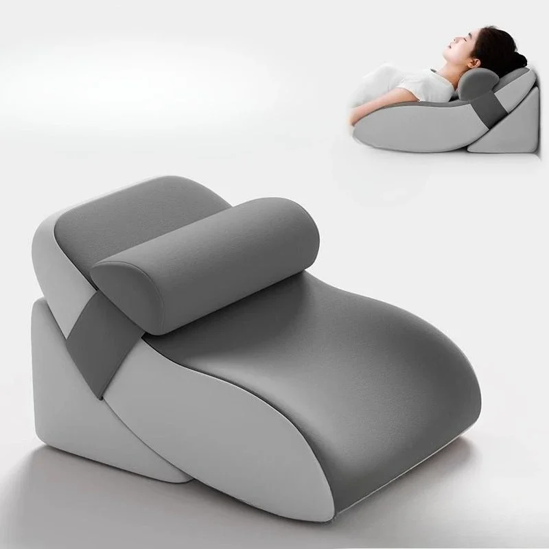 Backrest half lying, slope mattress anti-acid reflux triangular pillow