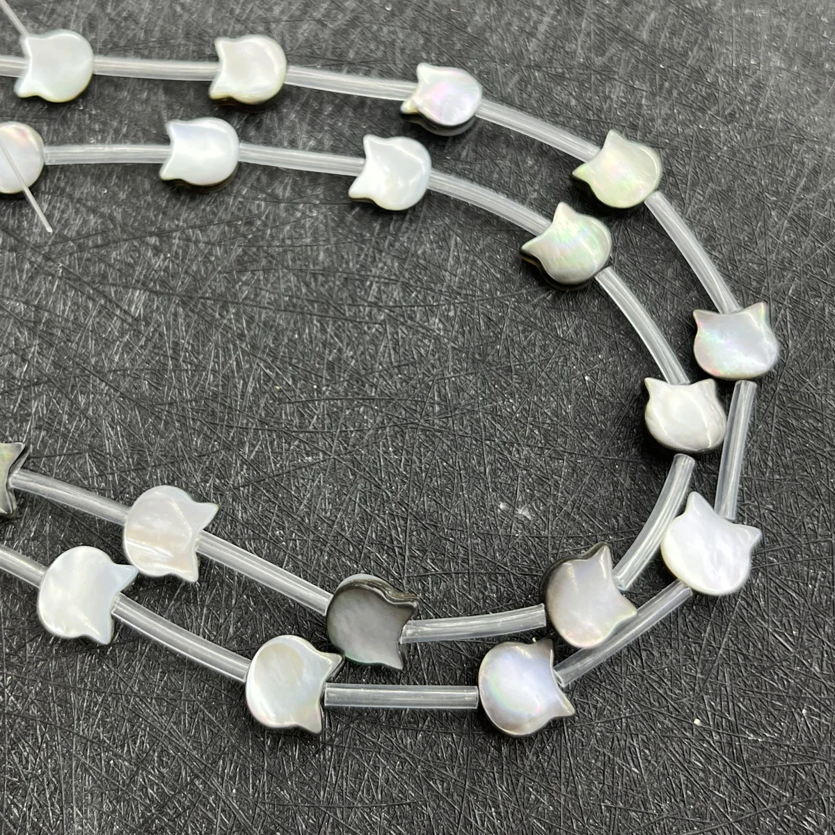 

10mm Fine Natural Freshwater Shells Small Cat Heads Beads Jewelry Making DIY Necklace Bracelet Earrings Accessory Wedding Women