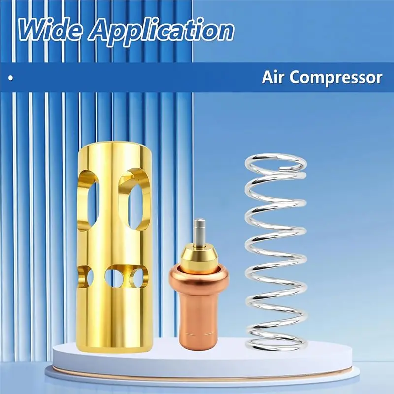 47695566001 Thermal Valve Kit With Actuator Spring & Cage Fit For Ingersoll Rand Air Compressor Replacement Accessories