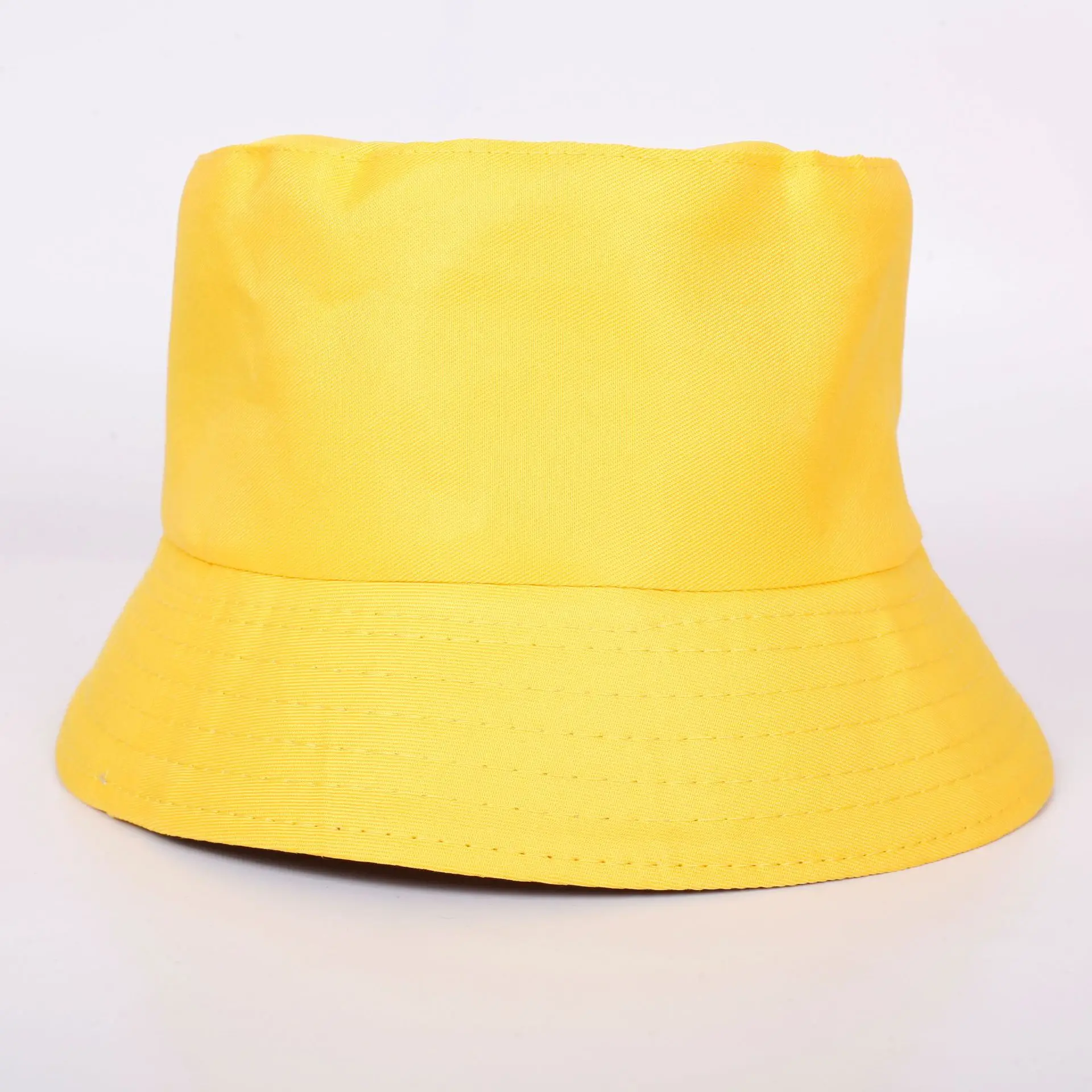 Unisex Polyester Ladies Bucket Hat Women Summer Sunscreen Panama Sunbonnet Outdoor Fisherman Cap Beach Gorro Bucket Bob Hat Men