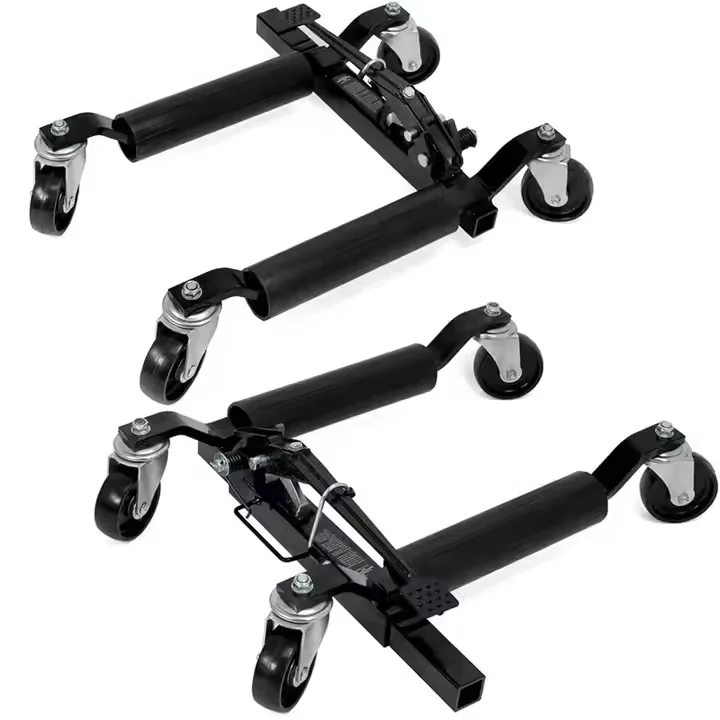 

Car Wheel Dolly Loading 1500LBS Positioning Hydraulic Tire Jack With Foot Pedal For Parking Lots