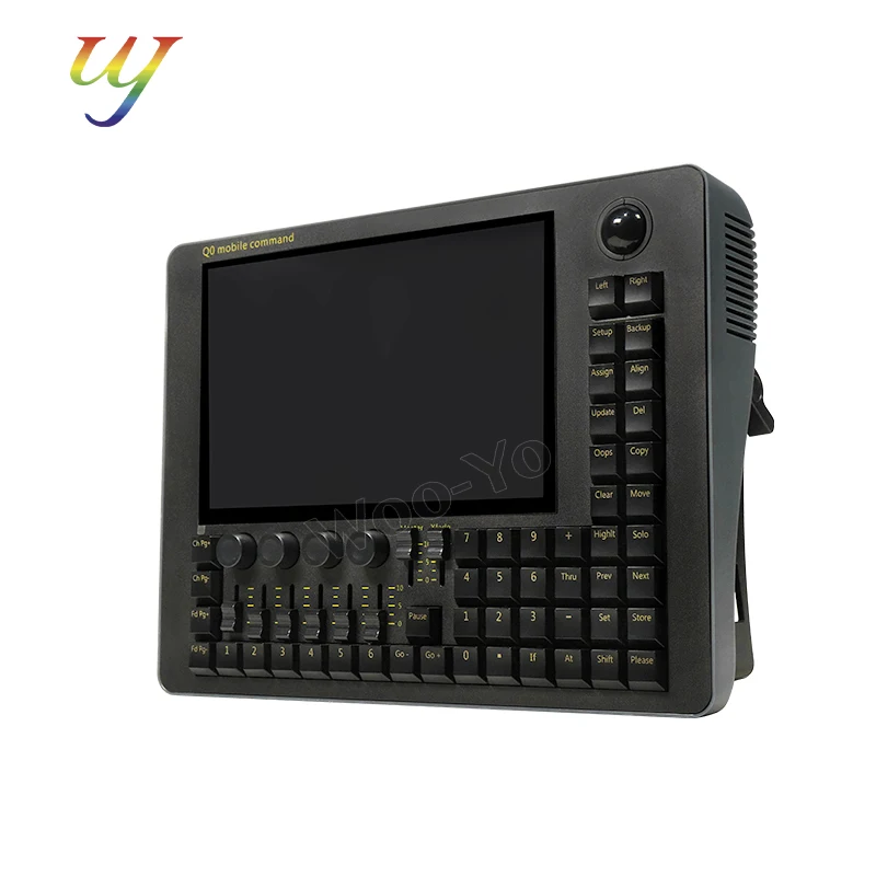 

Mini Ma console supports MA NET, ARTNET signals, built-in WI-FI stage lighting controller DP/OUTPUT with touch screen
