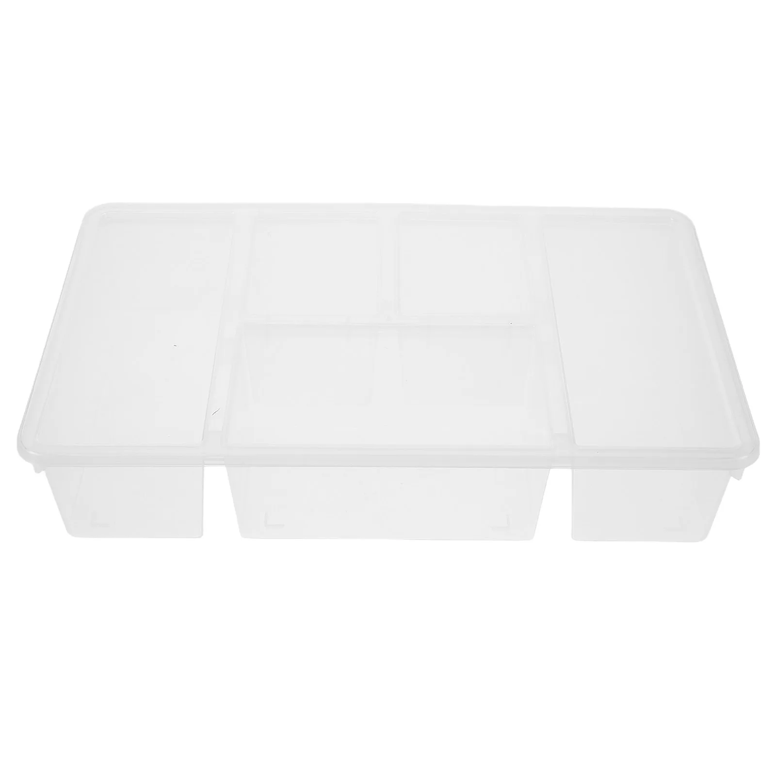 

Children Snack Box Containers Transparent Dustproof Freshkeeping ganizer Boxes Refrigerator Pantry Travel Storage