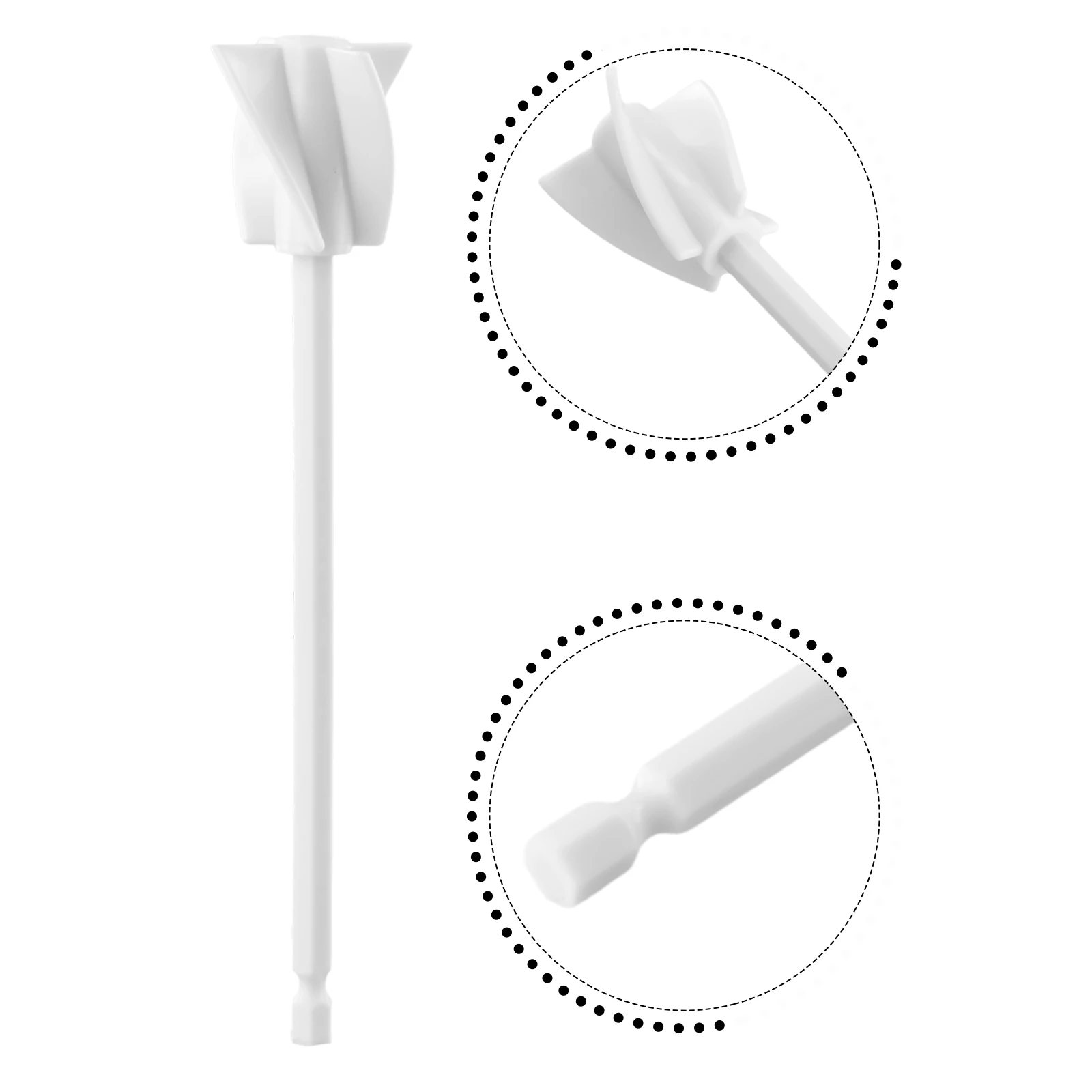 ABS Epoxy Mixer Paint Drill Attachment Paddle Consistency Liquids Resin Head Stirrer Epoxy Mixer Paint And Resin Mixer Paddles