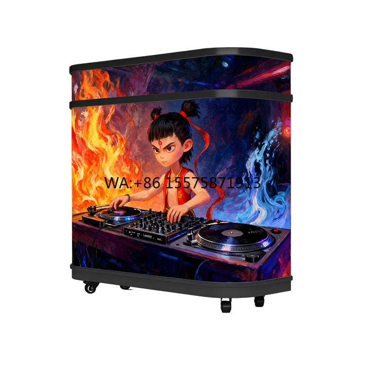 Custom Gob Waterproof P1.8 P2.5 DJ Booth Led Display GOB Led Screen for Party Events Home Bar Nightclub DJ Table