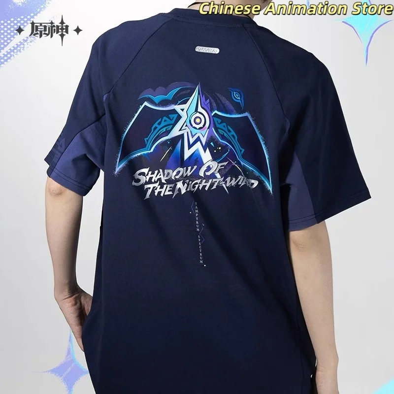 

Ororon T-shirt Mihoyo Original Genshin Impact Figures Ororon Cosplay Costume Anime Game Role Play Clothes Women Men's clothing