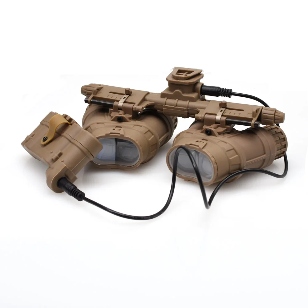 FMA GPNVG 18 Night Vision Goggle Helmet Accessories NVG DUMMY Model With Work Lens and Cable