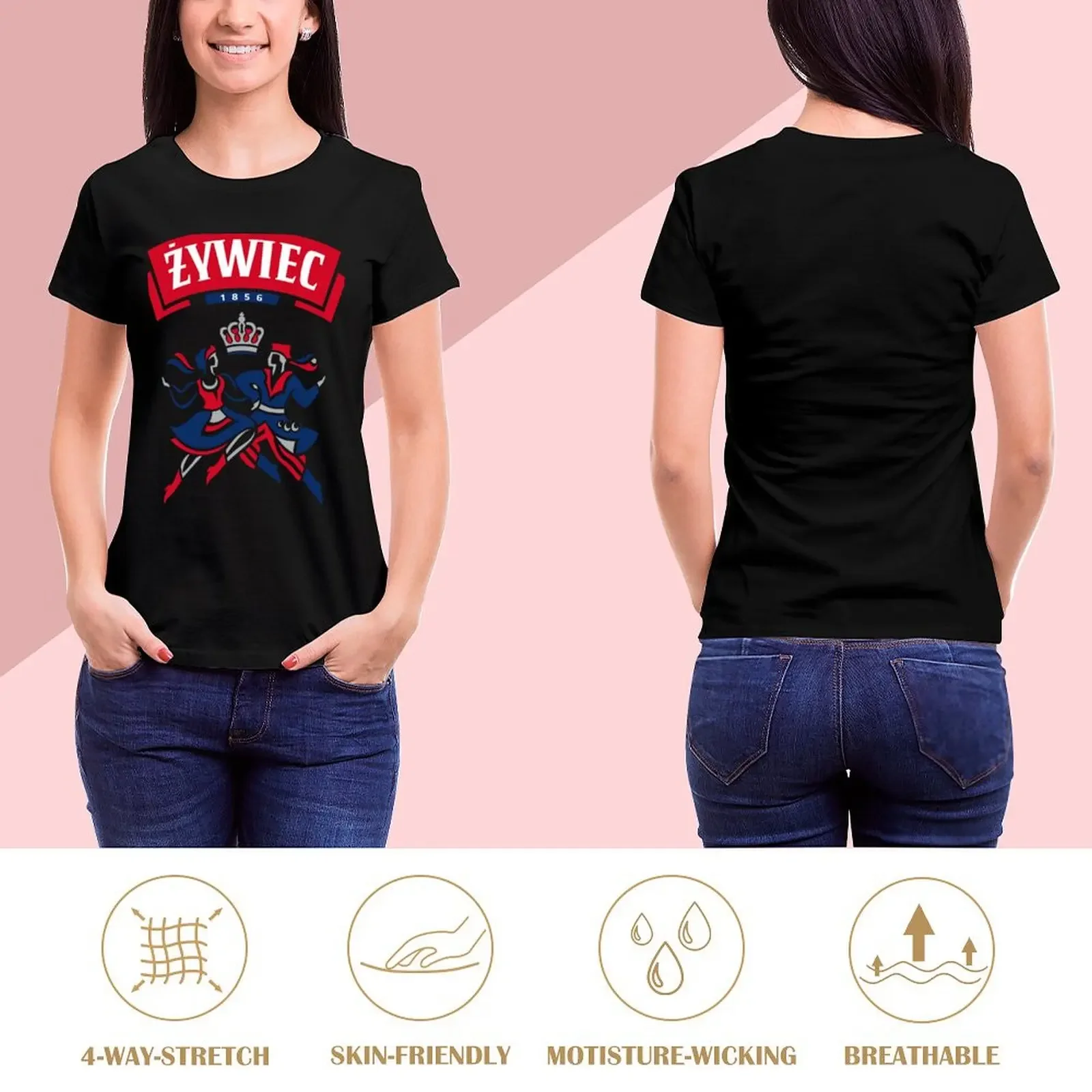 Zywiec Polska Beer - Polish T-Shirt new edition hippie clothes Aesthetic clothing t shirts for Women graphic