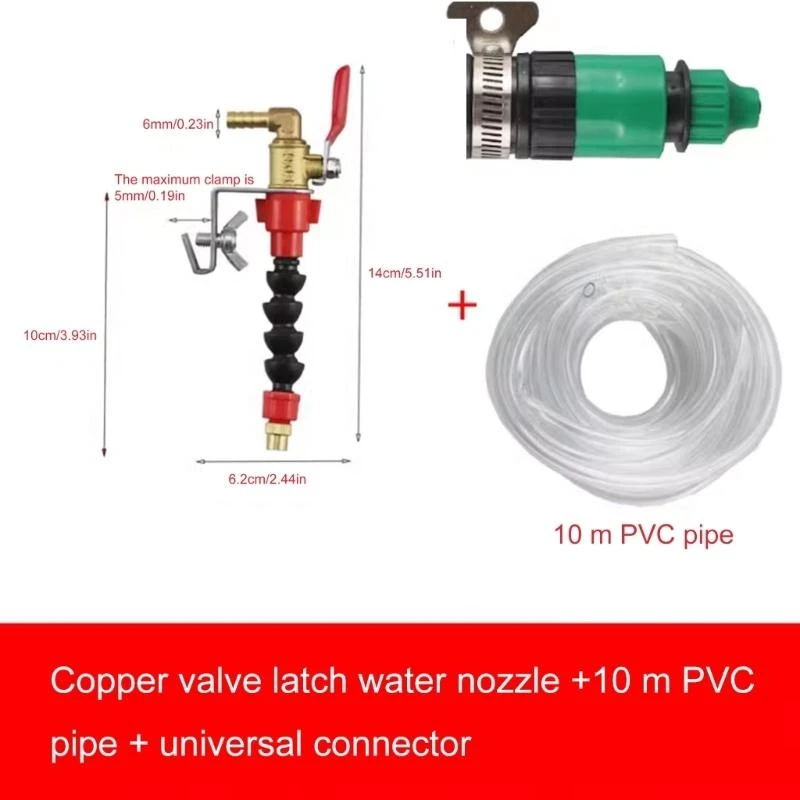

652F Efficient Dust Remover Water Sprayer for Cutting Machine Easy to Install Suitable for Various Construction Needs
