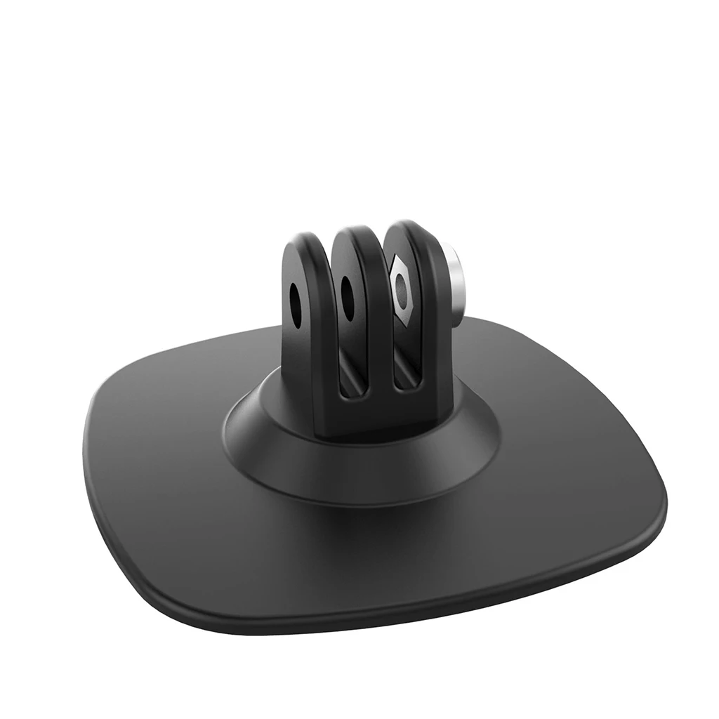 ตัวยึดฐานยึดคงที่แบบยืดหยุ่นสำหรับ GoPro HERO 12 11สำหรับ Insta360 Ace Pro กล้องแอคชั่นมอเตอร์ไซค์ขาตั้งแบบโค้งแบน