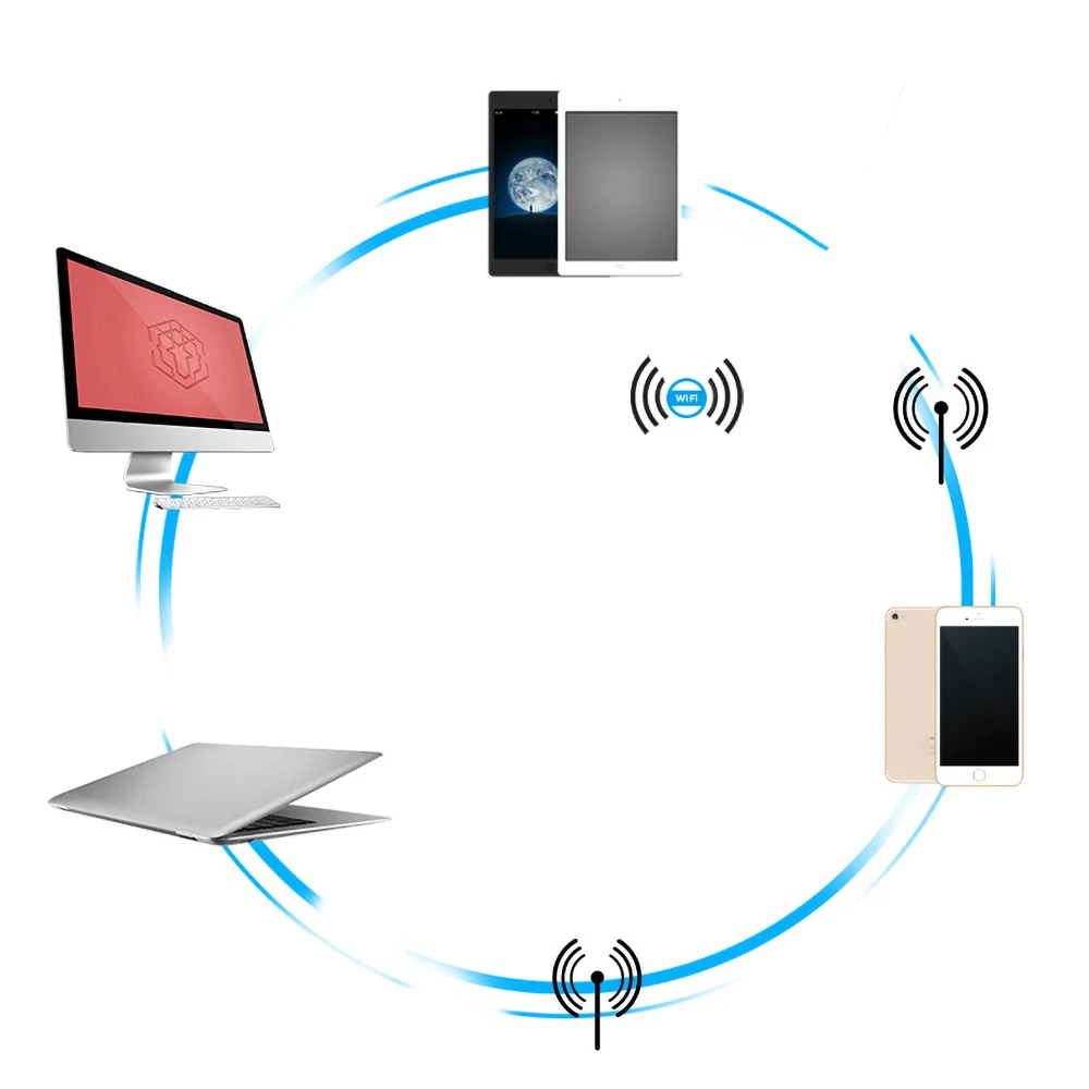 Nuevo Adaptador USB WIFI MT7601 150Mbps USB 2,0 WiFi tarjeta de red inalámbrica 802,11 B/g/n adaptador LAN con antena giratoria