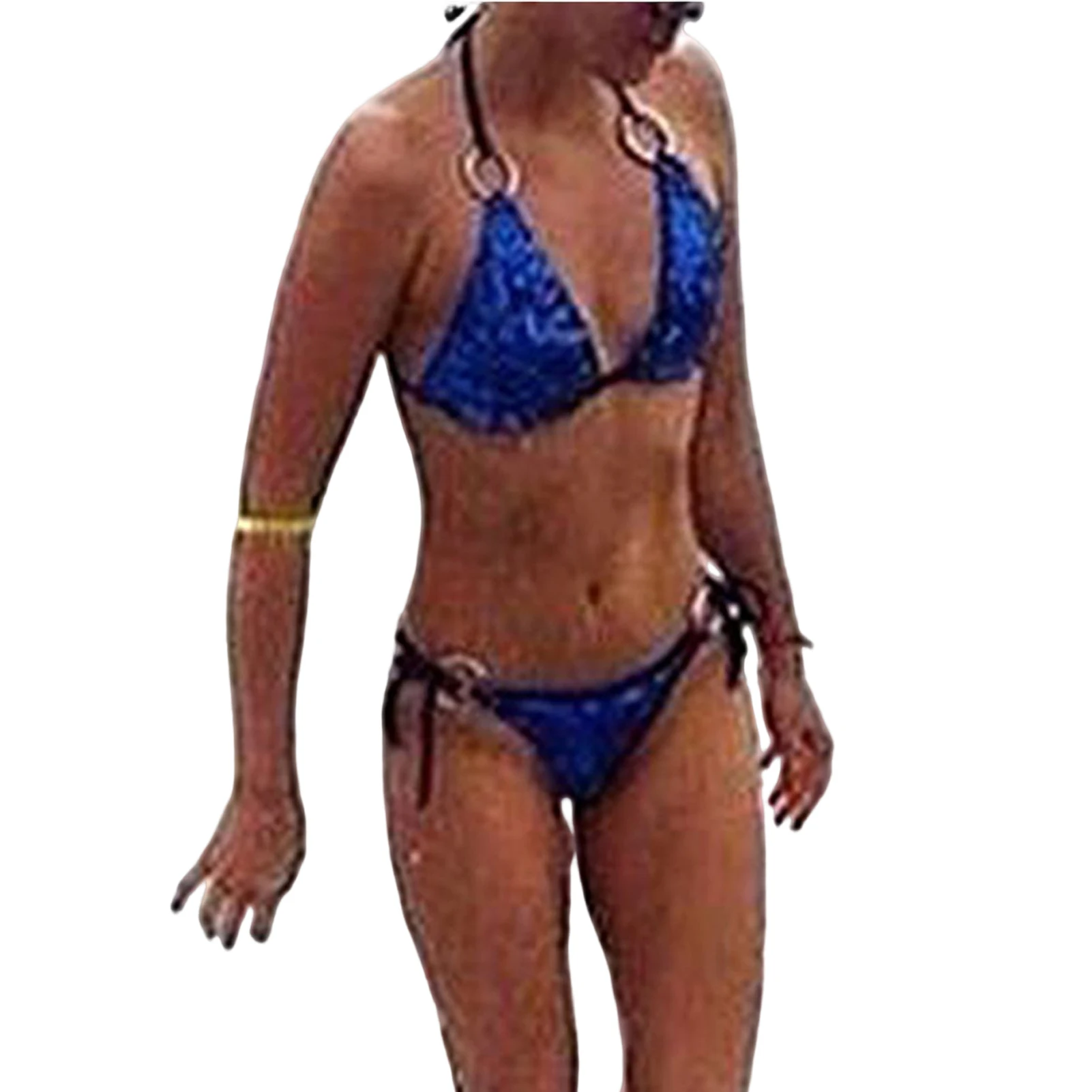 Swimsuits Bathing Suit for Women Glitter Sequins Bikini Swimsuit for Summer Beach Basics Wear