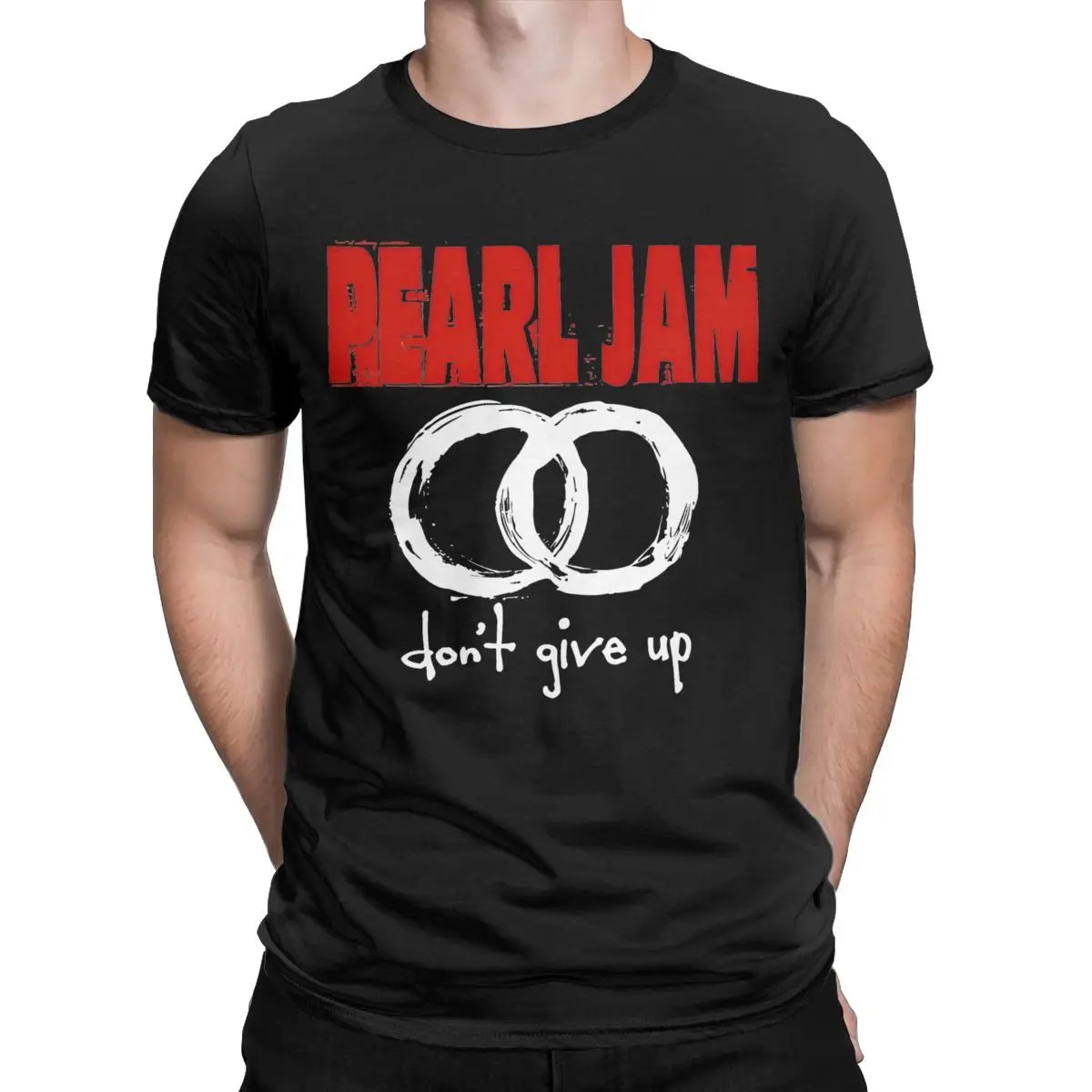Fashion Pearls Jam Tour Album Rock Band T-Shirts for Men Women Cotton Tee Shirt Adult Clothes