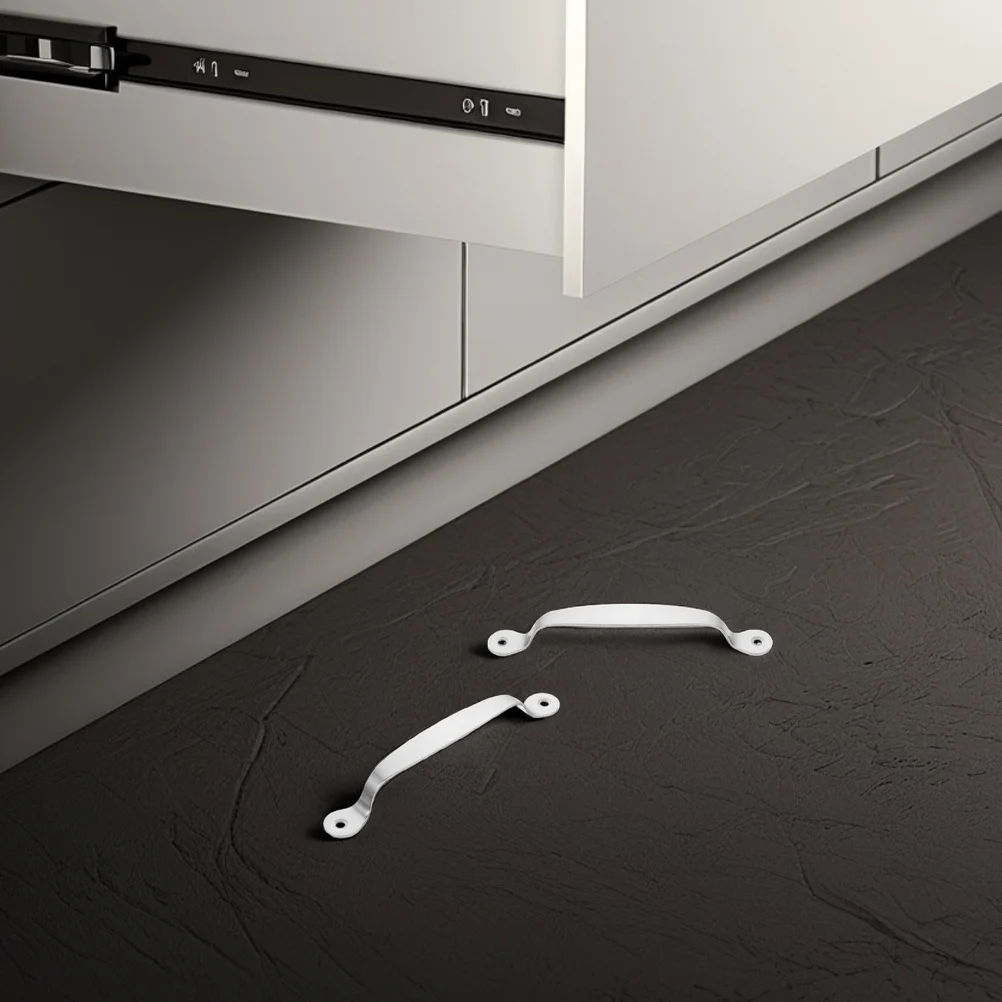 Maniglie per cassetti in acciaio inossidabile da 4 pezzi, per cucina, bagno, guardaroba, armadio, hardware di ricambio, metallo moderno