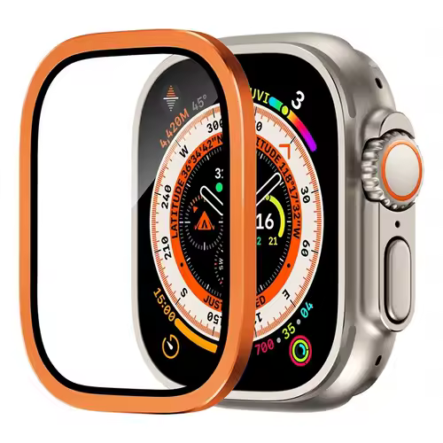 Aluminium Alloy Case+Tempered Glass for Apple Watch Ultra 2 49mm Anti-Scratch Screen Protector for iWatch Ultra 49mm Cover Film - Image 20