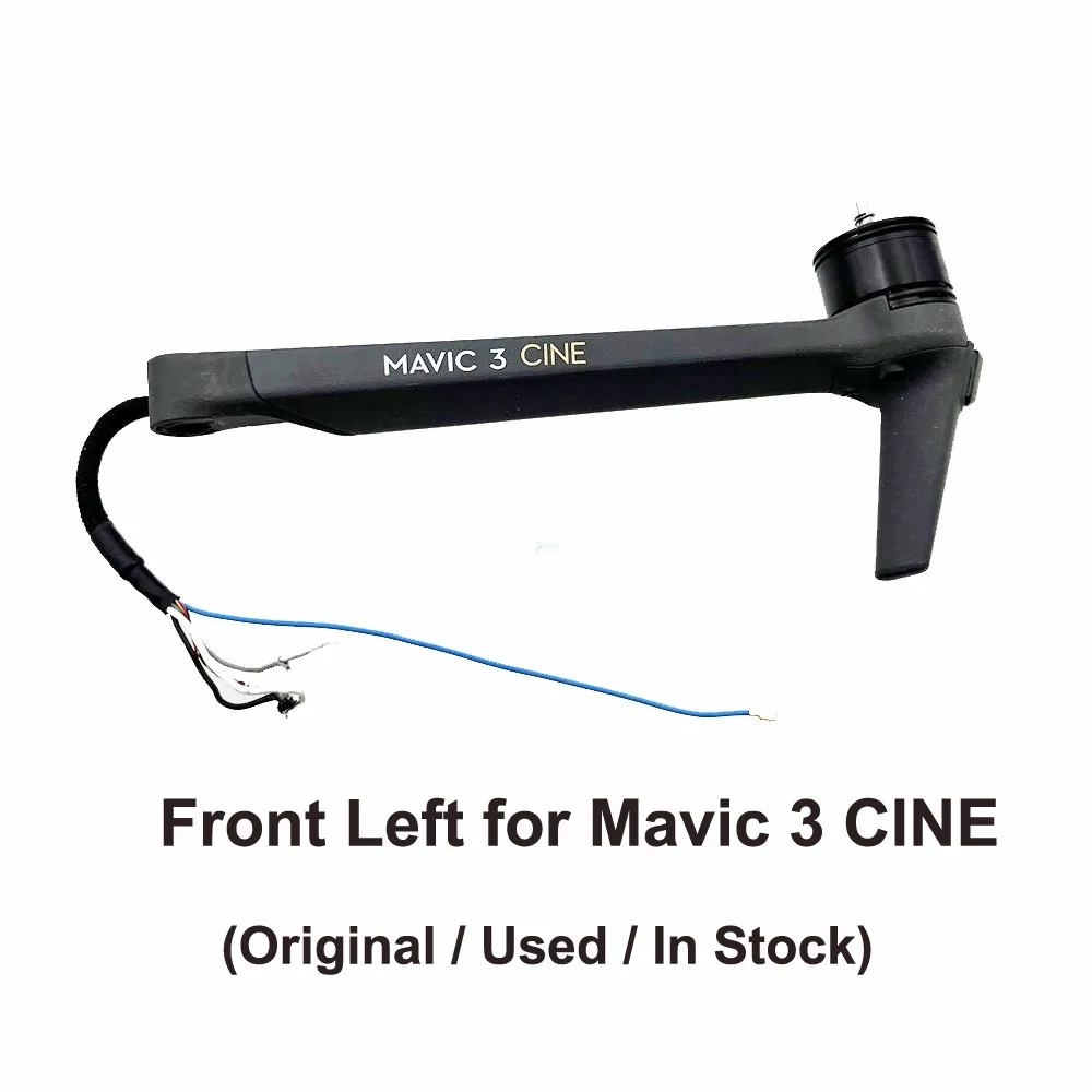 Brazos de Motor Mavic3 genuinos para DJI Mavic 3 / Classic /3E /3T/3 Pro/ 3 CINE Enterprise, brazo trasero izquierdo/Derecho con motores probados