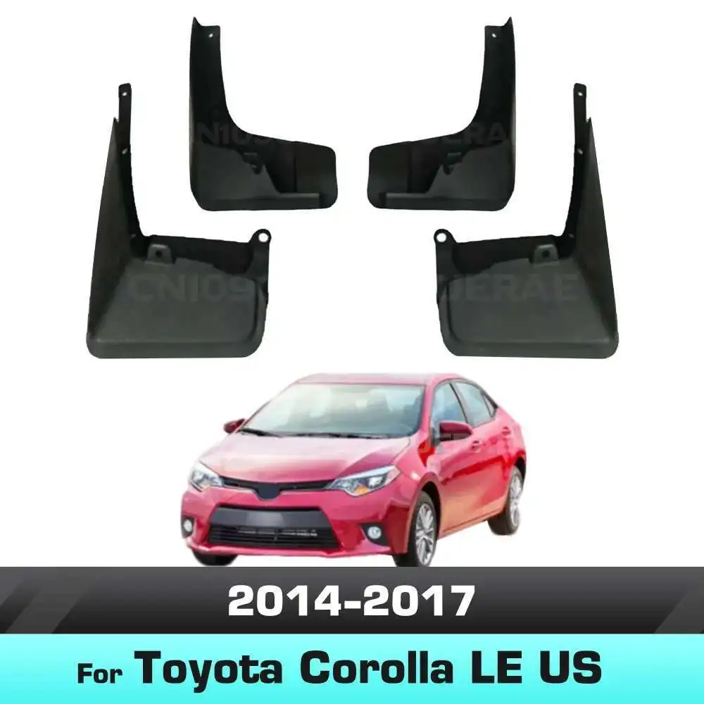 

Fender For Toyota Corolla LE US 2014-2017 2015 2016 Mudguard Mud Flaps Guard Splash Flap Mudguards Car Accessories