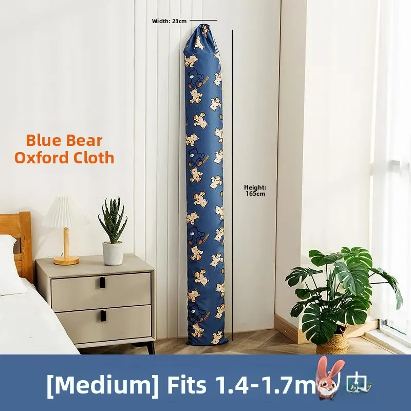 

Сумка для хранения из ткани Оксфорд для бамбуковых матов и одеял, пыле- и влагозащитная, прямой тубусный дизайн, сумка для хранения матов