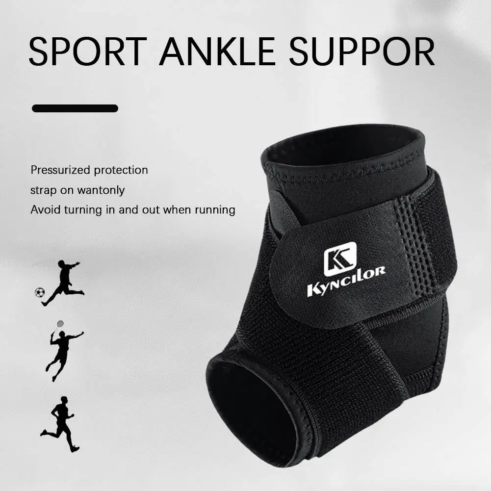 Professional Sports Ankle Support Running Fitness Adjustable Compression Protective Ankle Bandage Ankle Support Brace Protector