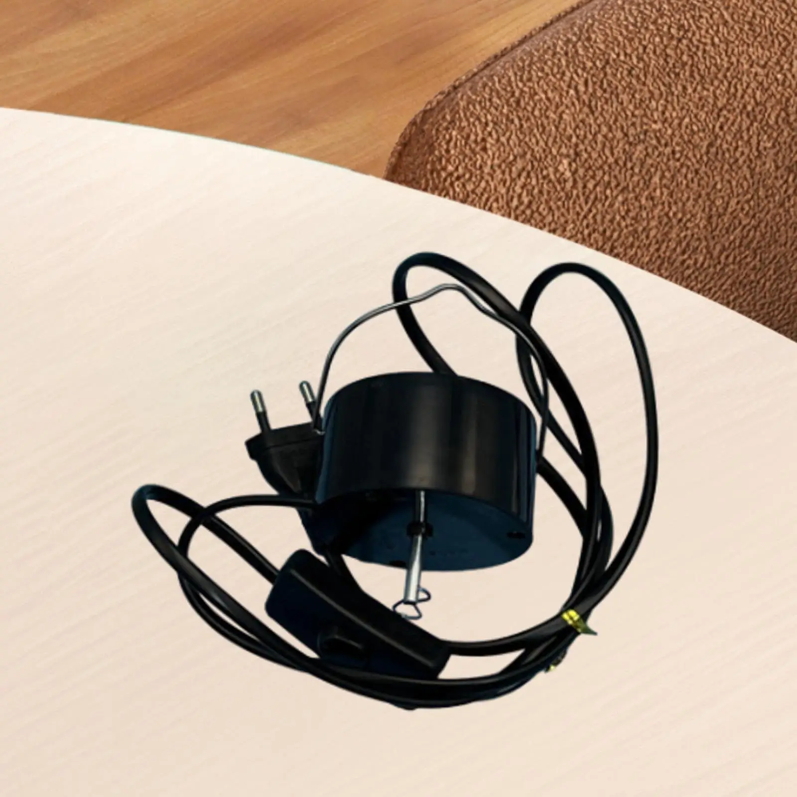 

Электрический Спиннер с вращающимся двигателем ЕС 220 В для ветровых скульптур черный 7x4 см