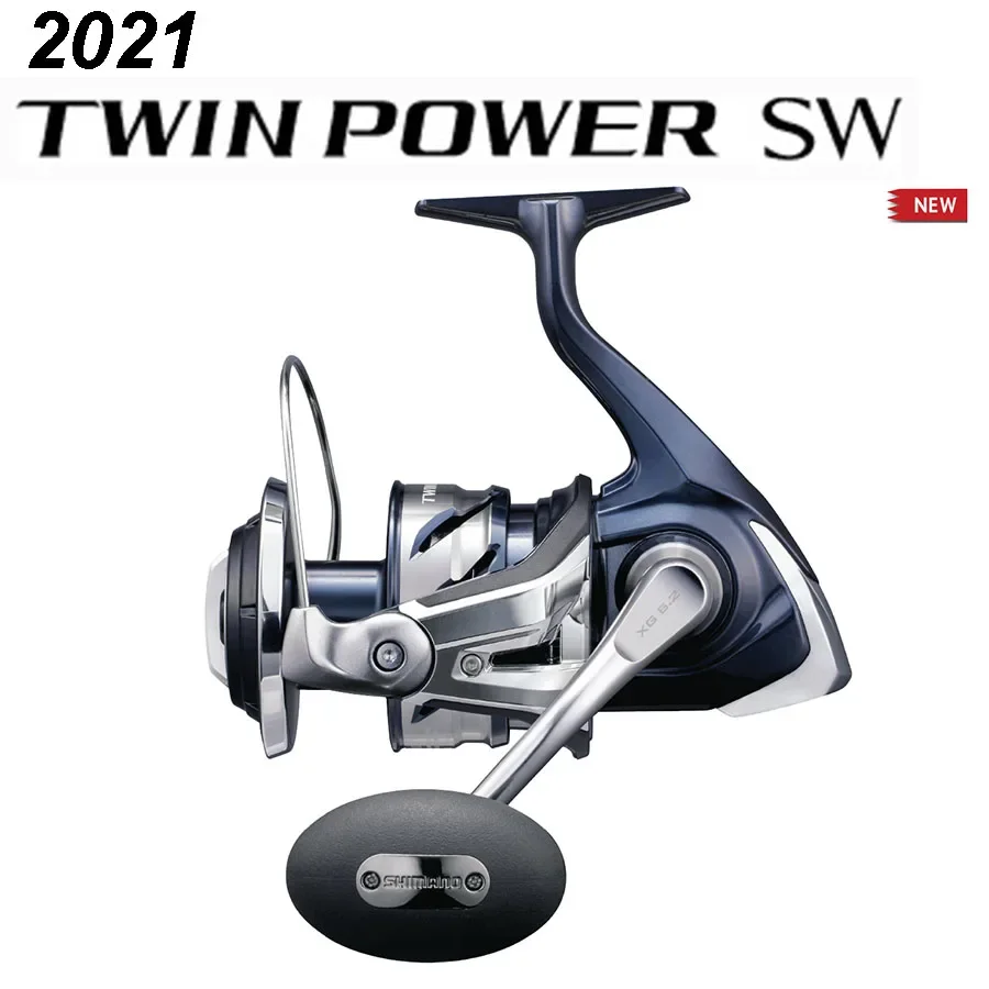 

NEW 2021 Original SHIMANO TWINPOWER TWIN POWER SW Seawater Fishing Reels 8000HG 10000PG 14000XG Endurance Wheel Made in Japan