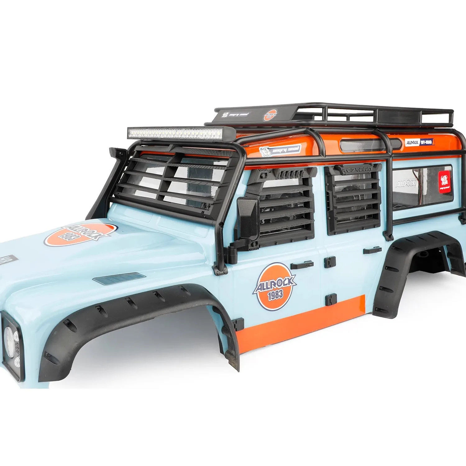 RCDream H8H Front Window Armored Grille Waste Earth Apocalypse Mobile Warrior War Zombie Protection