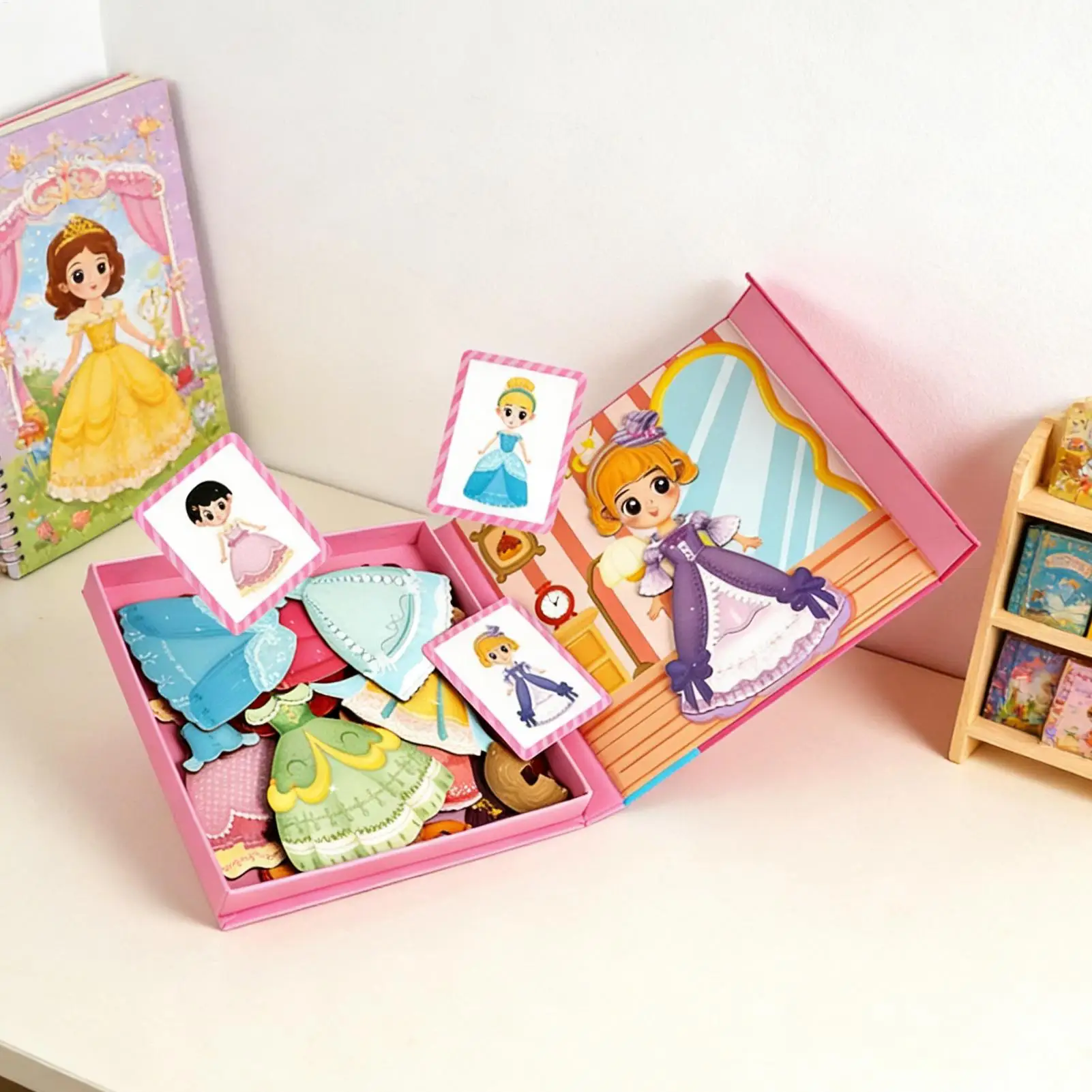 Puzzle magnetici per bambini Giocattoli educativi per vestire Rompicapo Puzzle per ragazzi in età prescolare Ragazze Centri per asilo nido