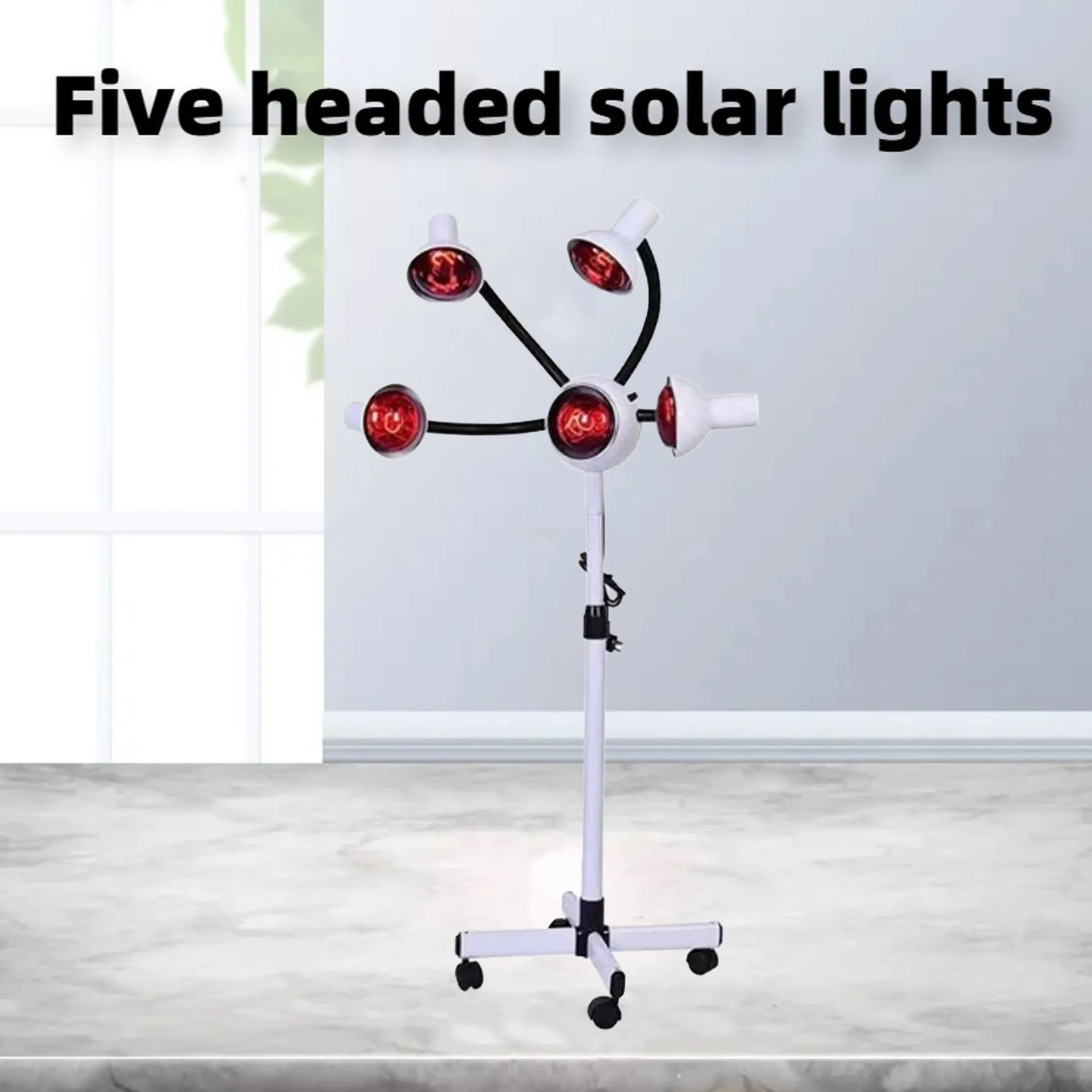 

beauty infrared heating lamp hair drying machine drying salon five-head baking lamp manufacturer wholesale
