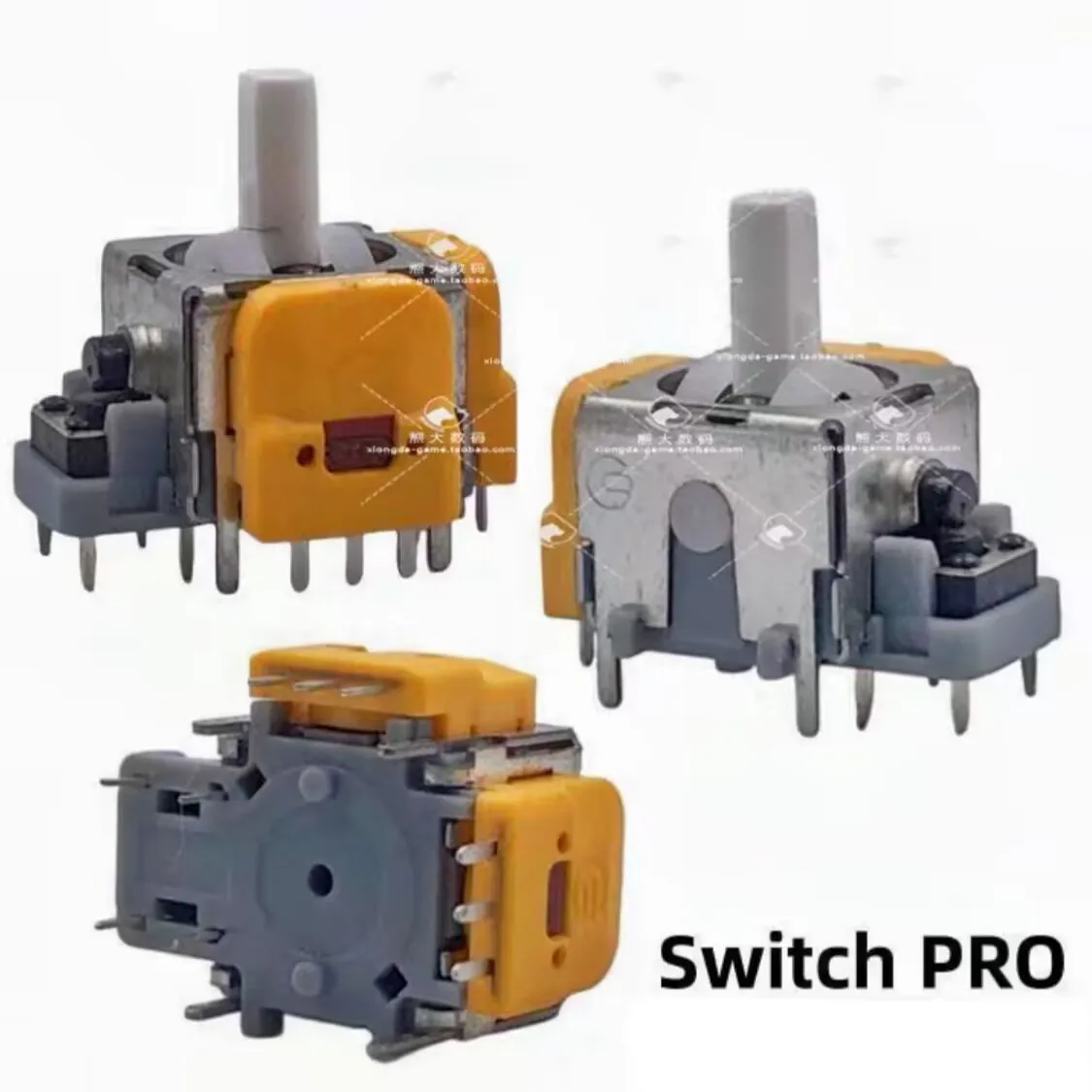 10 قطعة عصا التحكم الكهرومغناطيسية بتأثير القاعة لـ PS5/PS4/Xbox One/Series تحكم ثلاثية الأبعاد وحدة استشعار عصا تناظرية إصلاح