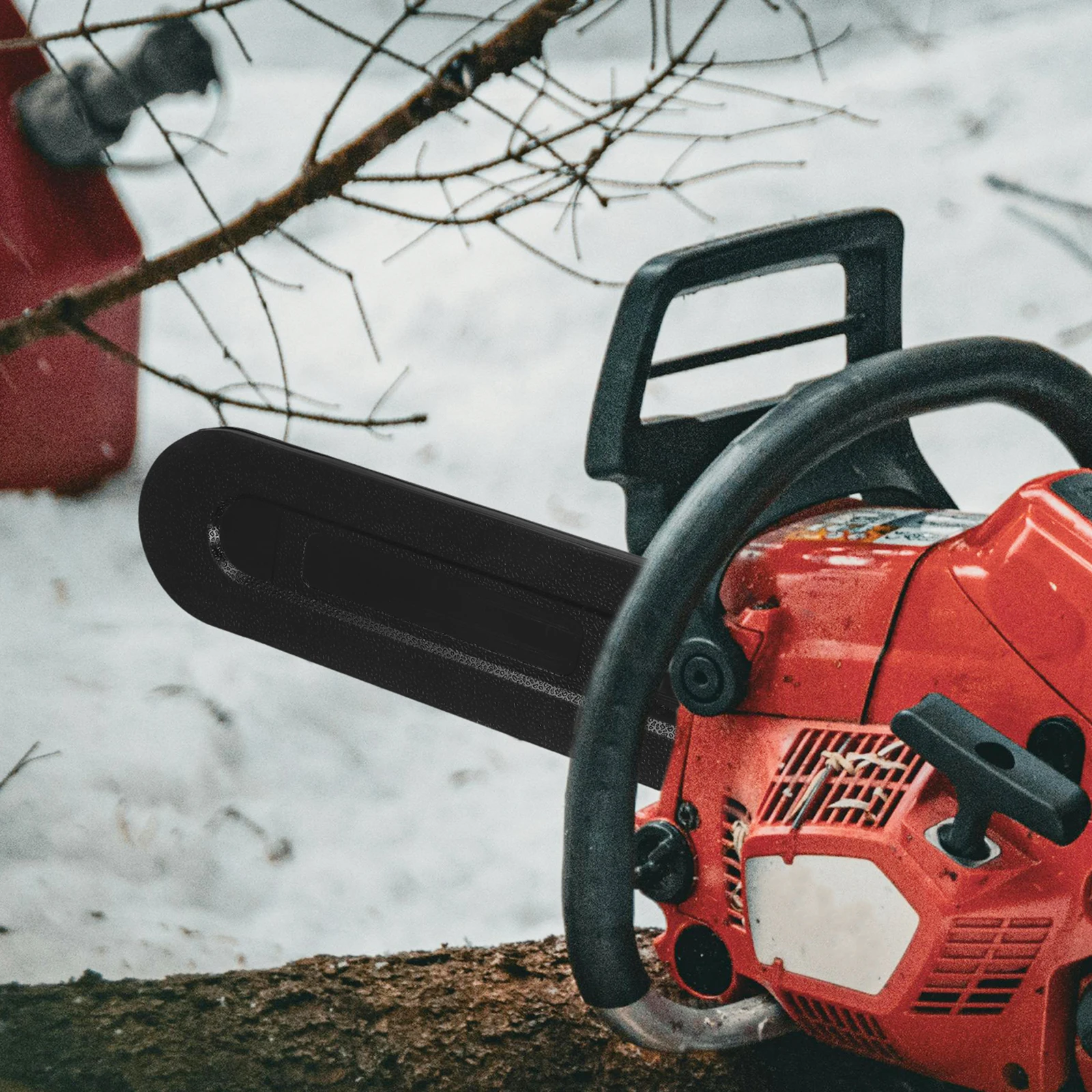 

2Pcs 14 Inch Chainsaw Guide Bar Cover Durable Protector Universal Fit Easy Install Storage Transport Chain Protector