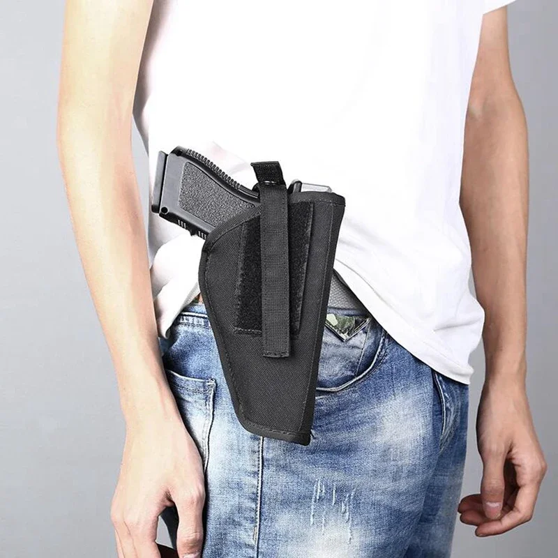 Niversal Ambidextrous Concealed Carry Holster, Fits Taurus G2C, Glock 43X, Ruger Max 9, Made of 800D Nylon for Men and Women