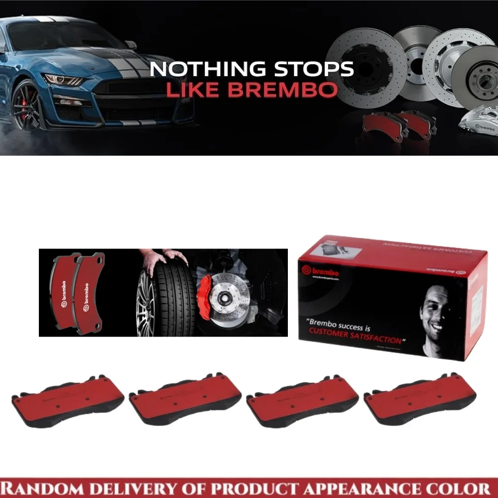 Brembo P44023N Juego de pastillas de freno de disco delantero de cerámica premium LAND ROVER OE #   LR LR 064181