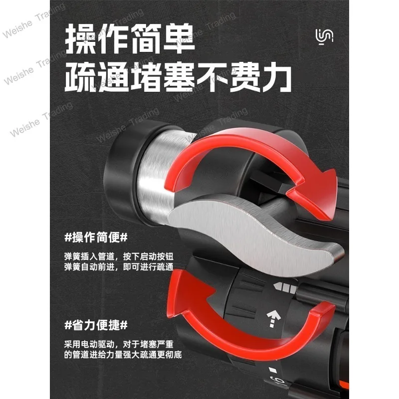 Sewer dredger non-artifact pipe toilet kitchen blockage household special tool