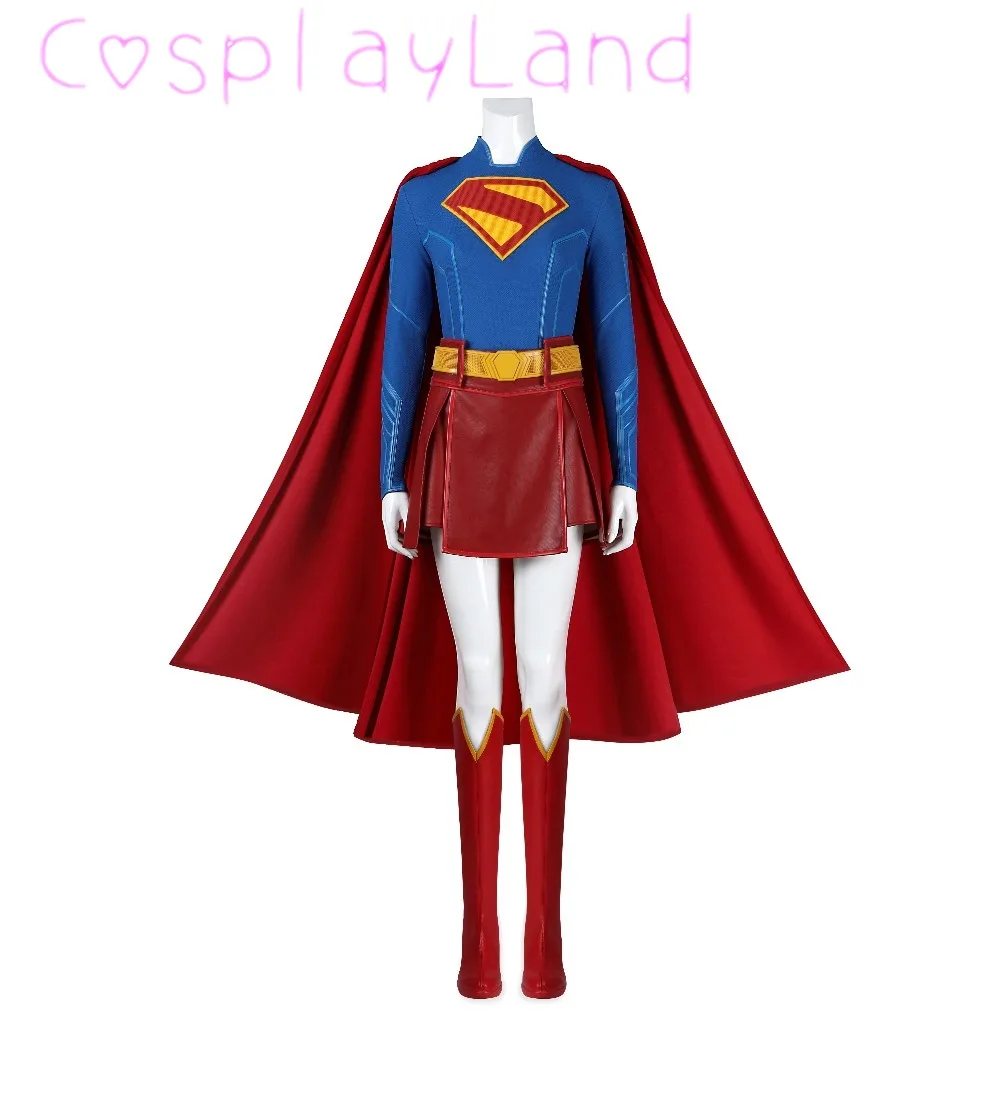 

Halloween Jumpsuit Super Legacy Cosplay Costume Superhero Woman Bodysuit Cloak Skirt Full Set Party Suit Outfit High Quality