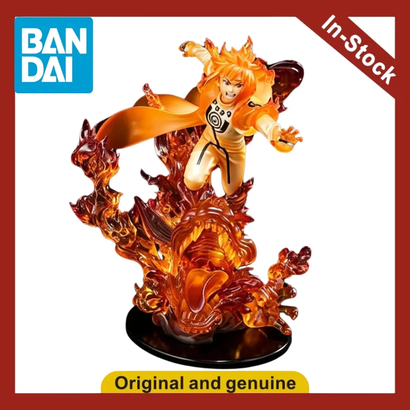 【UA】BANDAI SPIRITS Figuarts ZERO NARUTO Shippuden Nine Lama (Nine Tails) Namikaze Minato Figura de Colección para Regalo