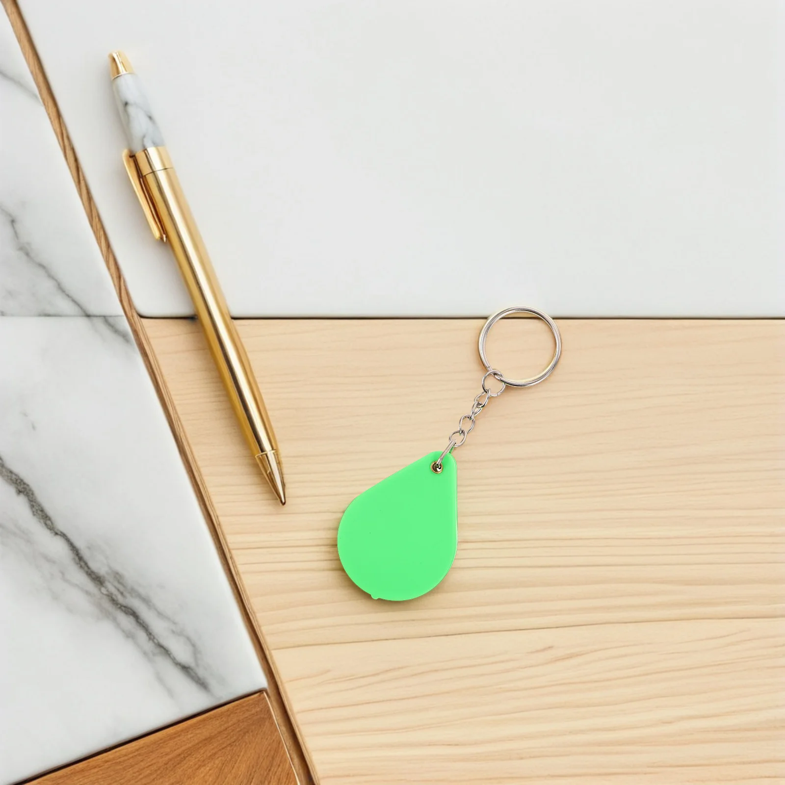 

8pcs Portable Magnifier: Mini Foldable Handheld Magnifying Glass For Reading Maps Coins Stamps Lightweight Travel Reading Aid