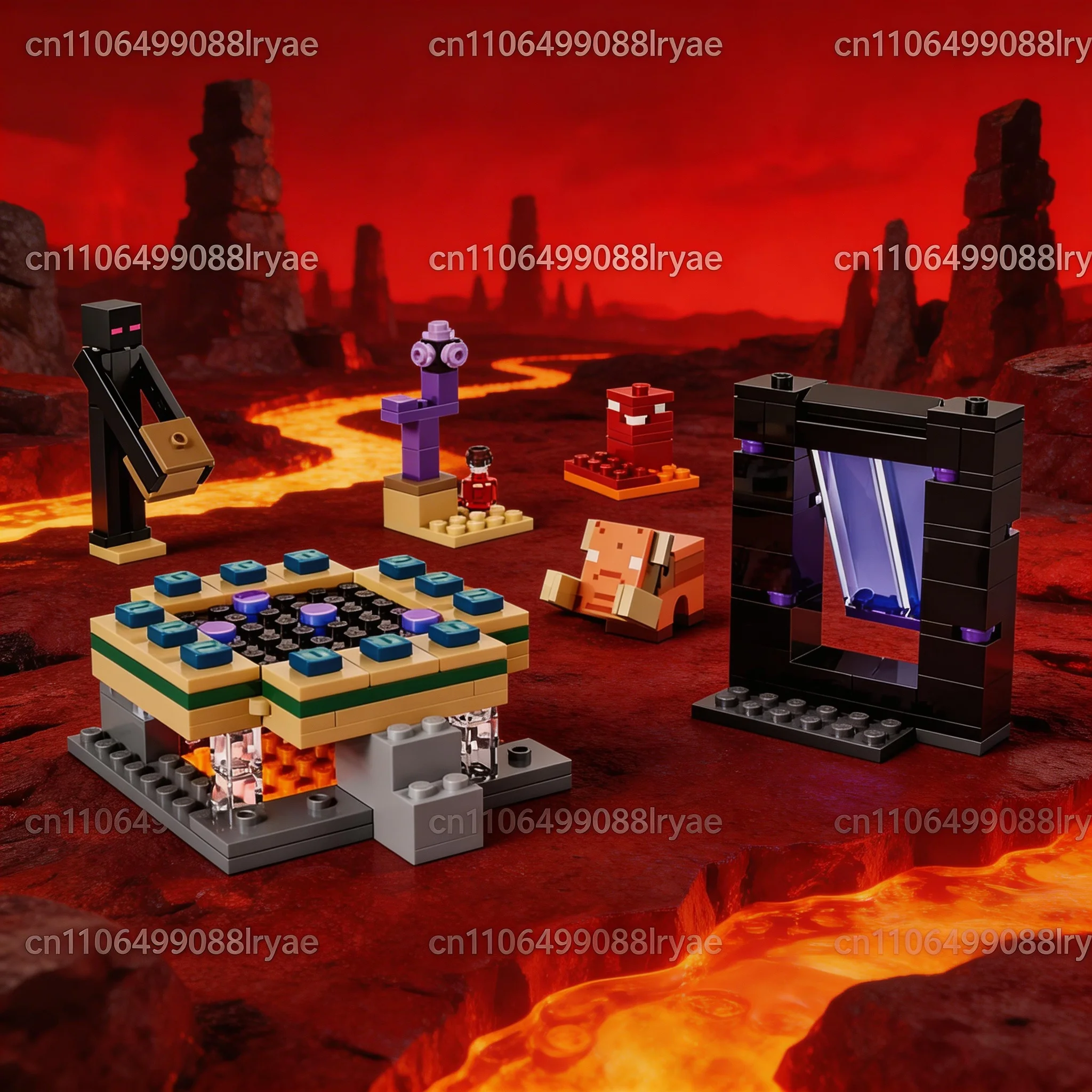 

Подарок на день рождения и Рождество: Конструктор MOC «Путешествие по нижнему краю и концу портала» для домашнего декора