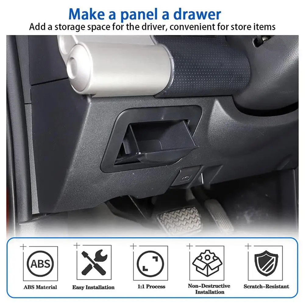 مركز وحدة التحكم فيوز صندوق تخزين لتويوتا FJ كروزر 2007-2021 مقعد ABS فيوز صندوق عملة الحاويات اكسسوارات السيارات الداخلية L5P5 #6