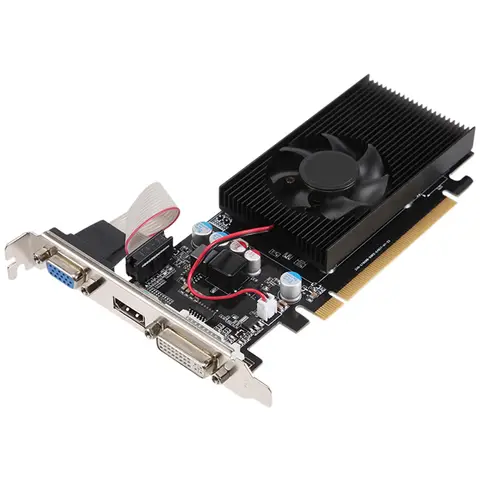 A34M-GT210 1GB DDR2 64Bit Graphics Card PCIE 2.0 GPU -Compatible DVI VGA Desktop Video Card