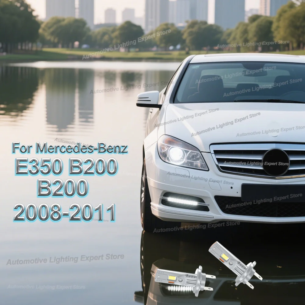 

LED Headlight Bulb 30000LM High Low Beam For Mercedes-Benz E350 B200 2008 2009 2010 2011