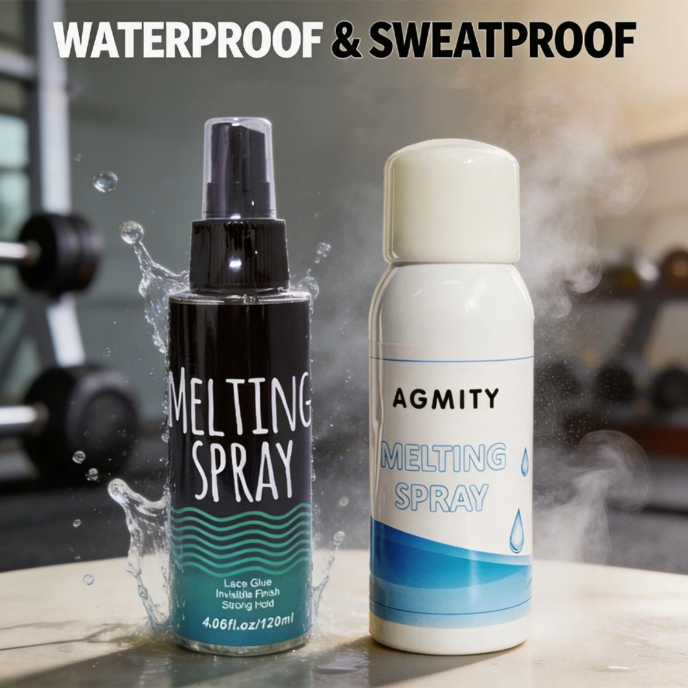 

Спрей для фиксации кружевных париков 120 мл, водостойкий, с сильной фиксацией, невидимый, быстросохнущий, для париков с кружевной линией роста волос и фронтальными кружевными вставками