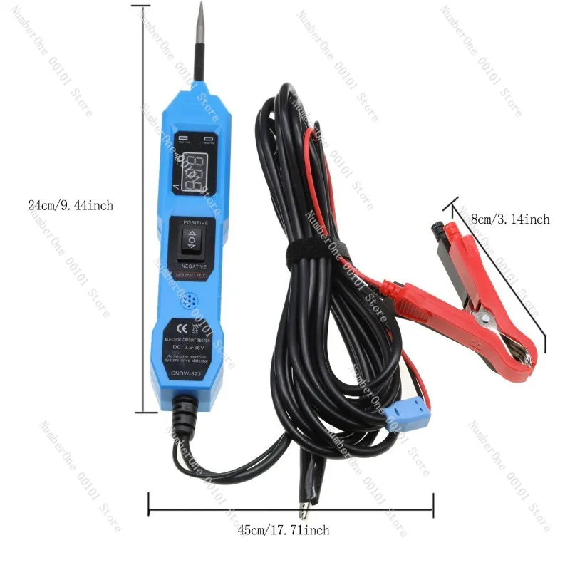 Testeur de Circuit de voiture, lampe de Test, réparation, outil de Circuit, testeur de système de Diagnostic, lampe de Test 6-24V