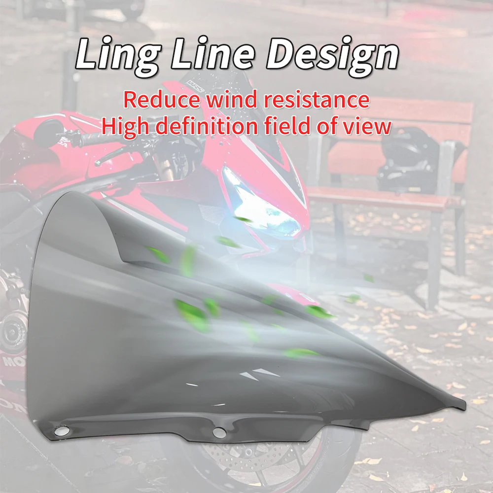 لهوندا CBR650R CBR 650R 2019 2020 2021 2022 2023 2024 دراجة نارية الرياح الزجاج الأمامي شاشة هدية CBR 650 R #3